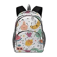 ALAZA Summer Kawaii Cute Fruits and Berries Food Business Travel Hiking Camping Rucksack Pack for Men and Women