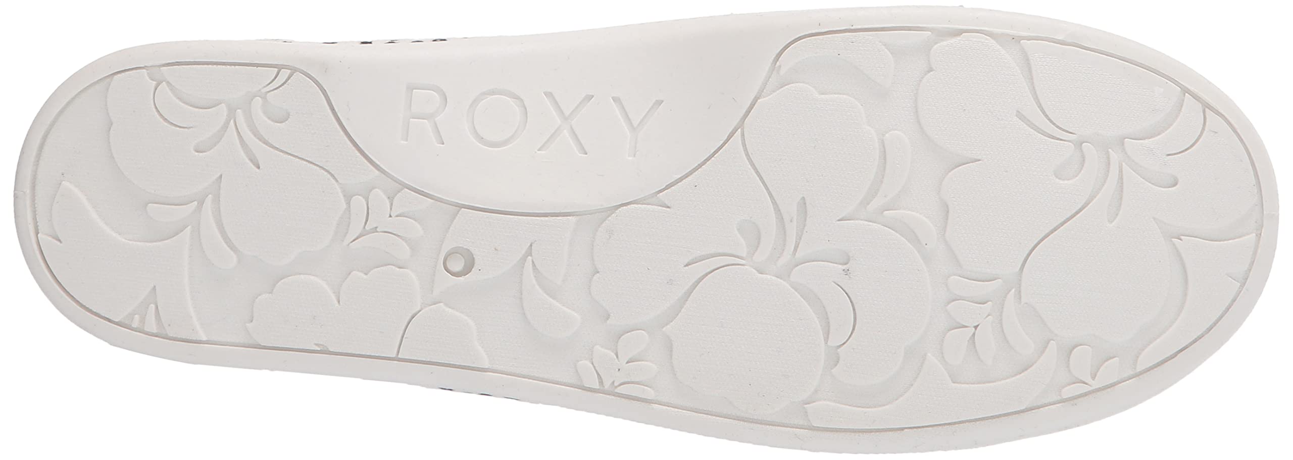 Roxy Women's Rory Slip On Sneaker, Black/White Exc, 7