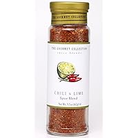 The Gourmet Collection Seasoning Blends, Chili and Lime Spice Blend - Seasoning for Cooking Fish, Soup, Chicken Wings, Salmon, Salads, Vegetables.