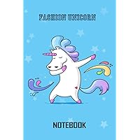 Unicorn Art Notebook- Cute Unicorn On Pink Glitter Effect Background, Large Blank Sketchbook For Girls 16: Notebook Planner - 6x9 inch Daily Planner ... Do List Notebook, Daily Organizer, 114 Pages