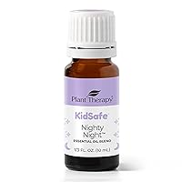 Plant Therapy KidSafe Nighty Night Essential Oil Blend for Sleep 10 mL (1/3 oz) 100% Pure, Undiluted, Natural Aromatherapy, Therapeutic Grade