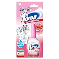 One-Drop Before-You-Go Toilet Drops - 0.67 Fl Oz - Floral Scent, Clear