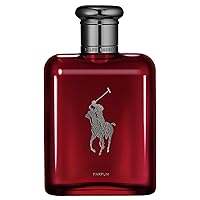 Fragrances Polo Red - Parfum - Men's Cologne - Ambery & Woody - With Absinthe, Cedarwood, and Musk - Intense Fragrance - 4.2 Fl Oz