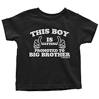 Threadrock Little Boys' This Boy is Getting Promoted to Big Brother T-Shirt