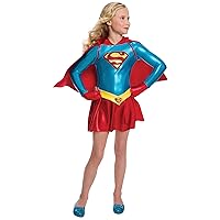 Rubie's Girls DC Comics Supergirl Costume Dress, Large