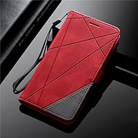 for Samsung Galaxy S23 Ultra Case Flip Wallet Leather Case on for Samsung Galaxy S 23 Ultra S23Ultra S23 Plus Phone Coverr,red,for S23 Plus