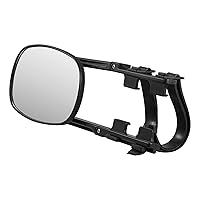 CURT 20002 5-Inch x 7-1/2-Inch Universal Strap-On Adjustable Extendable Towing Mirror
