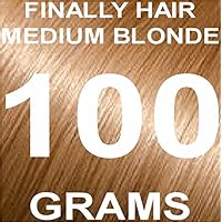 Finally Hair Building Fiber REFILL 100 Grams Medium Blond Hair Loss Concealer by Finally Hair (Light Medium Blonde)