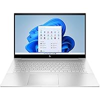 HP Envy 17.3 inch Laptop (2023 New) | 12-Core Intel i7-1260P Processor | FHD(1920x1080) Touchscreen | Backlit Key | WiFi 6E | Thunderbolt 4 | 64GB Memory 2TB SSD Storage | Win10 Home | Natural Silver