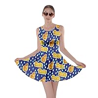 CowCow Womens Cats Kitten Meow Paw Pet Kitty Animals Claw Skater Dress, XS-5XL