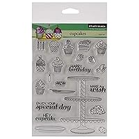 Penny Black Decorative Rubber Stamps, Cupcakes (30-171)