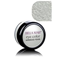 Bella Mari Natural Mineral Eyeshadow, Mermaid (Pearl); 0.1oz