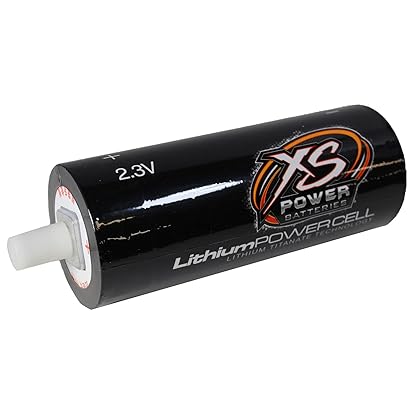 12 XS Power 66160 2.3V 40 Amp Hours Lithium Titanate Oxide LTO Battery Cell