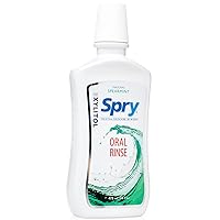 Spry Xylitol Oral Rinse, Spearmint - 16 fl oz (Pack of 1)