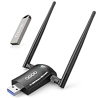 Yizhet USB WiFi Adaptateur, USB WiFi pour PC 300Mbps Mini USB WiFi