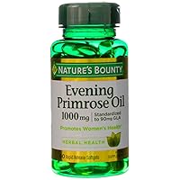 Nature's Bounty Evening Primrose Oil 1000 mg Softgels 60 ea ( Pack of 8)