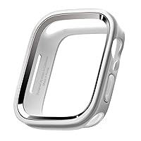 elago Duo Case Compatible with Apple Watch 9/8/7/6/5/4/SE, Compatible with iWatch 41mm 40mm, Full Protection (Hard PC + TPU Material), Full Access to Screen, Two PCs Included. Strap not Included