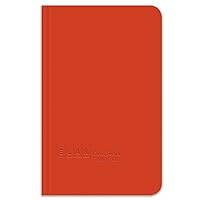 Elan Publishing Company E64-10x10 Cross Section Book 4 ⅝ x 7 ¼, Bright Orange Cover (Pack of 12)