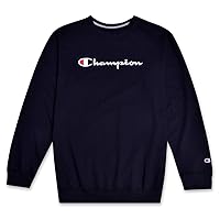 Champion Sweatshirt Mens Big And Tall Logo Sweater Crewneck Sweatshirt