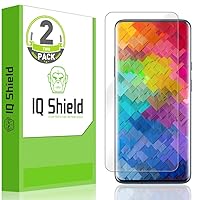 IQShield Screen Protector Compatible with OnePlus 7 Pro (2-Pack) LiquidSkin Anti-Bubble Clear TPU Film