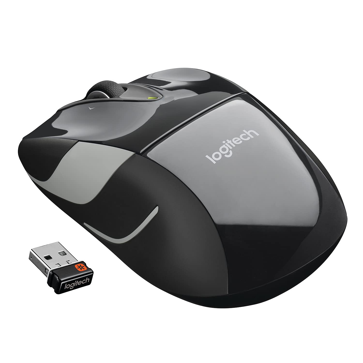 Mua Logitech M525 Wireless Mouse – Long 3 Year Battery Life, Ergonomic  Shape for Right or Left Hand Use, Micro-Precision Scroll Wheel, and USB  Unifying Receiver for Computers and Laptops, Black/Gray trên