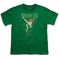 Poison Ivy Kids Size Comics Supervillainess Youth Kelly Green T-Shirt Tee Shirt