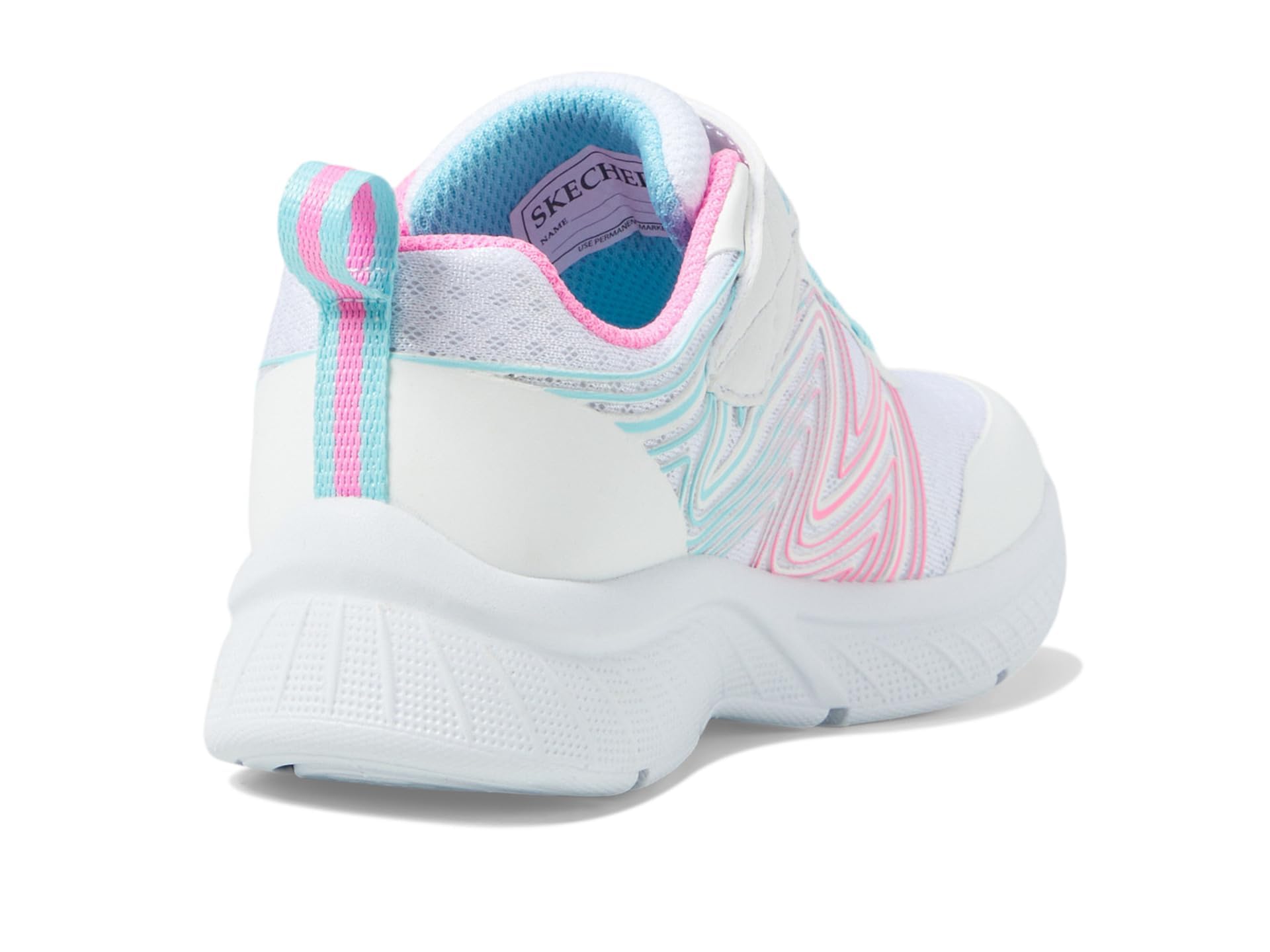 Skechers Girl's Microspec Plus-Swirl Sweet Sneaker