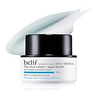 belif The True Cream Aqua Bomb | New & Improved | Hydration in 10 Seconds | Hyaluronic Acid, Niacinamide | Lightweight Hydrating Daily Moisturizer Face