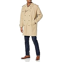 LONDON FOG mens Double Breasted TrenchcoatTrenchcoat