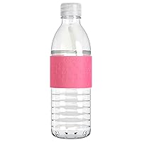 Copco Hydra Reusable Tritan Water Bottle with Spill Resistant Lid and Non-Slip Sleeve, 16.9-Ounce, Pink