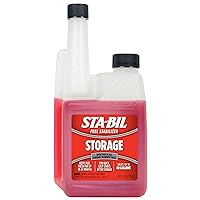 Storage Fuel Stabilizer - Keeps Fuel Fresh for 24 Months - Prevents Corrosion - Gasoline Treatment that Protects Fuel System - Fuel Saver - Treats 40 Gallons - 16 Fl. Oz. (22207)