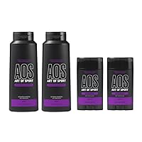 Men’s 2-in-1 Body Wash and Shampoo with Charcoal Activated + Deodorant, Aluminum Free - Defy