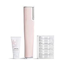 LUXE+ Device, Anti,Aging, Exfoliation, Hair Removal, and Dermaplaning Tool with Sonic Edge Technology and 4 Weeks of Treatment