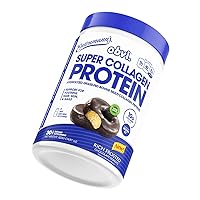 Obvi Collagen Peptides, Protein Powder, Keto, Gluten and Dairy Free, Hydrolyzed Grass-Fed Bovine Collagen Peptides, Supports Gut Health, Healthy Hair, Skin, Nails (Chocolate Donut, 30 Servings)