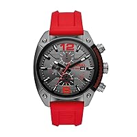 Diesel Double Down Men's Watch with Silicone Band