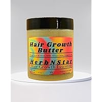 Hair Growth Butter 8 OZ for longer, stronger, thicker, fuller, healthier hair! Conditions, Strengthens, Protects from the Elements, Increases Elasticity, and Promotes Extreme Hair Growth!
