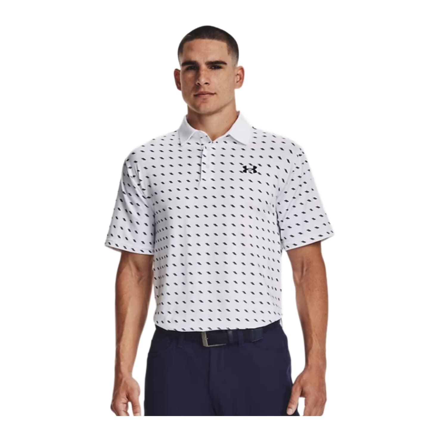 Under Armour Men's Playoff 2.0 Deuces Printed Polo Shirt