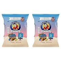 Pirate's Booty Aged White Cheddar Cheese Puffs, 6pk of 1oz Individual Easter Snack Size Bags, Gluten Free, Healthy Kids Snacks, Easter Snacks (Pack of 2)