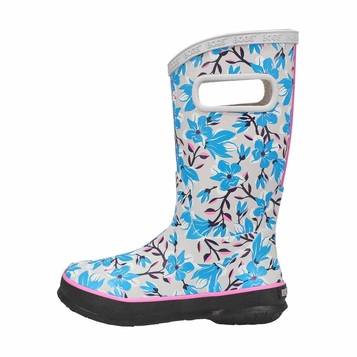 BOGS Unisex-Child Kids Rainboot Rain Boot