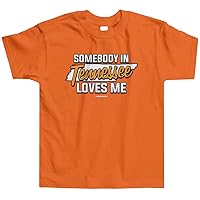 Threadrock Little Boys' Somebody in Tennessee Loves Me Toddler T-Shirt