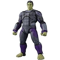 TAMASHII NATIONS Bandai S.H. Figuarts Hulk (Endgame Ver.) Avengers: Endgame, Multi, Approx 190 mm