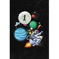Notebook: 1 Year Old Birthday Boy Astronaut Gifts Space 1st B-Day Journal (Diary, Notebook, Gift) for women/men ,Paycheck Budget,Gym,Pretty,Menu