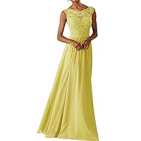 Women's Appliques Chiffon Bridesmaid Dresses Long Formal Prom Evening Gowns