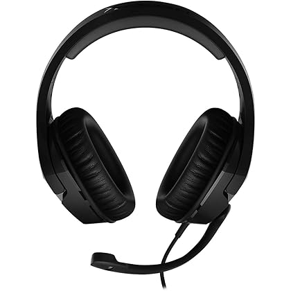 HyperX Cloud Stinger – Gaming Headset, Lightweight, Comfortable Memory Foam, Swivel to Mute Noise-Cancellation Mic, Works on PC, PS4, PS5, Xbox One/Series X|S, Nintendo Switch and Mobile ,Black
