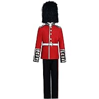 Children's European Guard Stage Performance Costume Boys British Royal Guard Uniform Kids Royal Prince Costume Outfit