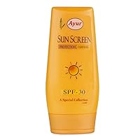 1 x 100ml Ayur Sun Screen Protection Fairness SPF30 UVA-UVB Protection- A Special Collection