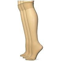 Berkshire womens All Day Sheer Knee High With Reinforced Toe - 3 Pack