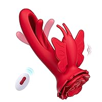 Flapping G Spot Vibrator for Women：‘’Layla‘’ Adult Rabbit Sex Toys with 9 Flapping Modes 4 Tickling Modes Waterproof Clitoralis Stimulator for Clit Nipple Anal Stimulation Rechargeable Adult Sex Toys