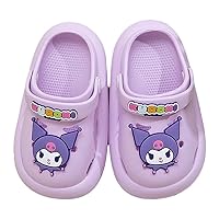 Cartoon Toddler Kids Boys Girls Cute Garden Clogs Water Sandals Slip On Shoes Slipper Slides Lightweight Outdoor Summer