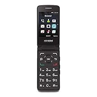 TracFone Carrier-Locked Alcatel MyFlip 4G Prepaid Flip Phone- Black - 4GB - Sim Card Included – CDMA